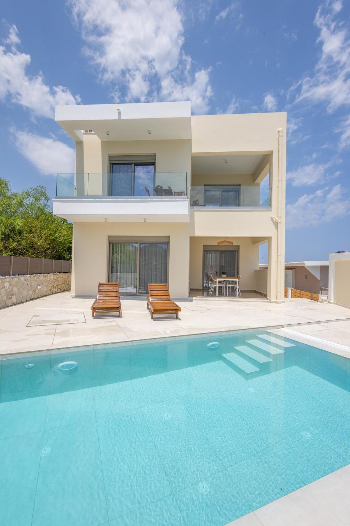 Villa Pava-Sea View Brand New 2024 Villa Archangelos  Exterior foto